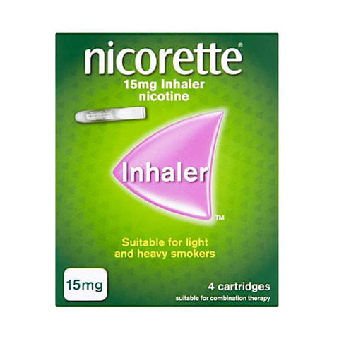 Nicorette Inhaler Refill 15mg 4 Pack