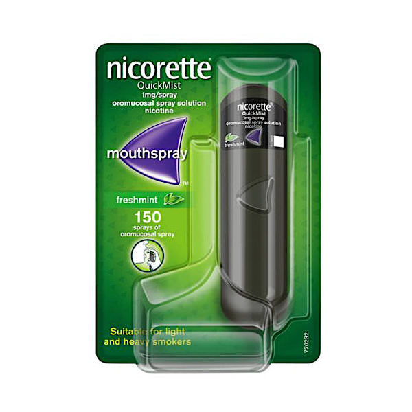 Nicorette Quickmist Freshmint 1mg Single Pack