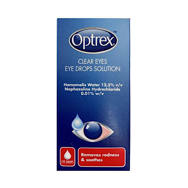 Optrex Clear Eyes Eye Drop Solution 10ml – Pure Pharmacy Ireland
