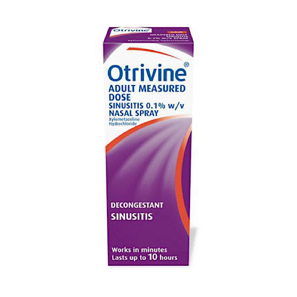 Otrivine Adult Sinusitis Nasal Spray 10ml