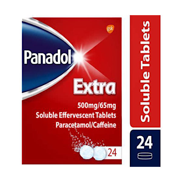 Panadol Extra Soluble Tablets 24 pack