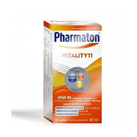 Pharmaton Vitality 11 Tablets 30 Pack