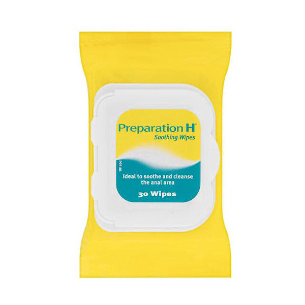 Preparation H Wipes 30 Pack