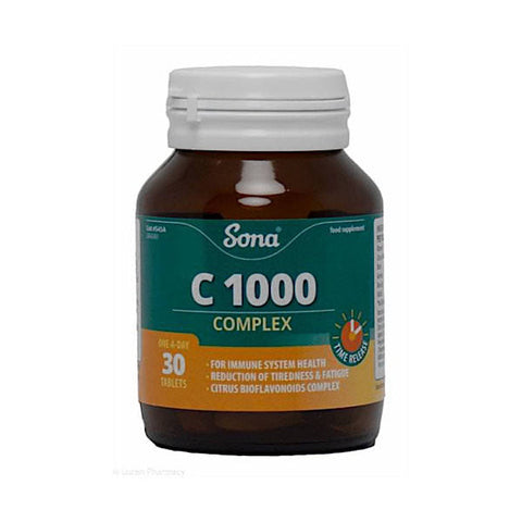 Sona Vitamin C Complex Tablets 30 Pack