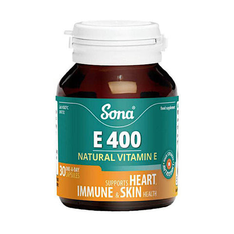 Sona Vitamin E400 Capsules 30 Pack