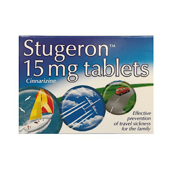 Stugeron Tablets 15mg 15 Pack