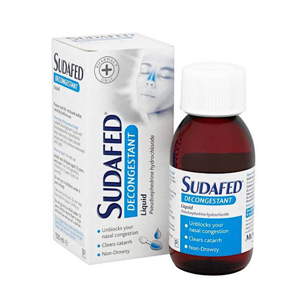 Sudafed Syrup 100ml