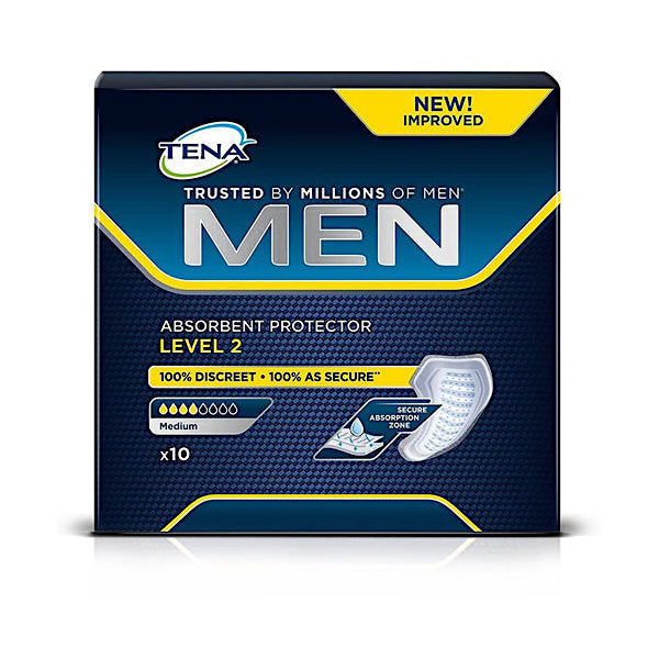 Tena Men Level 2 Pads 10 Pack