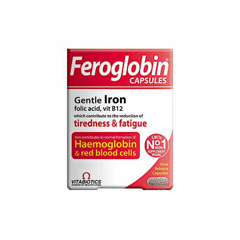 Vitabiotics Feroglobin B12 Capsules 30 Pack